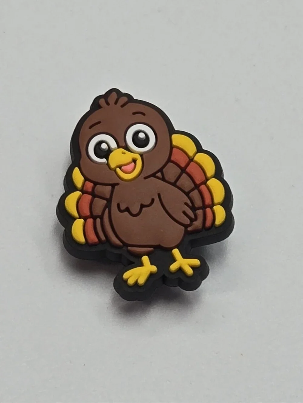 Thanksgiving Baby Turkey Croc Charm Cute Fall Autumn Holiday Shoe Jibbitz Style